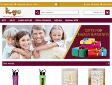 Tablet Screenshot of kingdomgiftcenter.co.uk